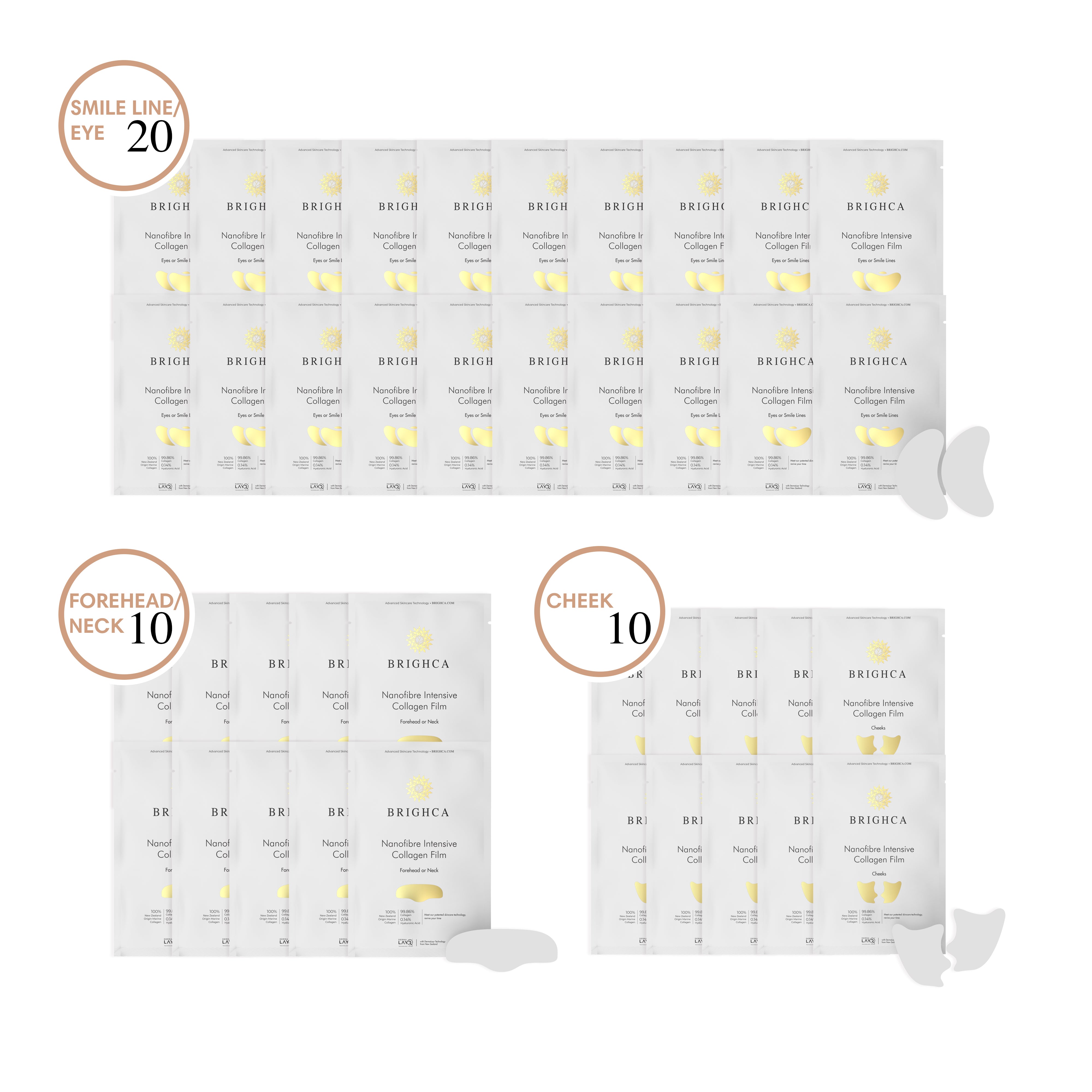 Brighca Melting Collagen Film Value Deal