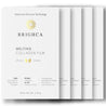 Melting Nanofiber Collagen Film Face Treatment Brighca for anti-aging, lifting, firming, hydrating cheeks value pack