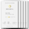Melting Nanofiber Collagen Film Face Treatment Brighca for anti-aging, lifting, firming, hydrating Forehead Neck Value Pack
