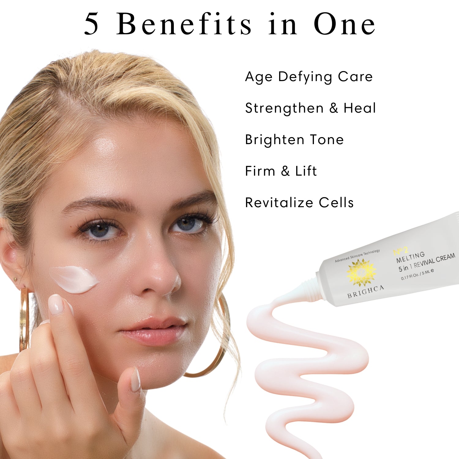 5-in-1 revival collagen cream anti-aging moisturizer sample size