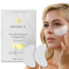 Melting Collagen Brighca, Eye Smile Line collagen treatment face mask for antii-aging, lifting, and firming