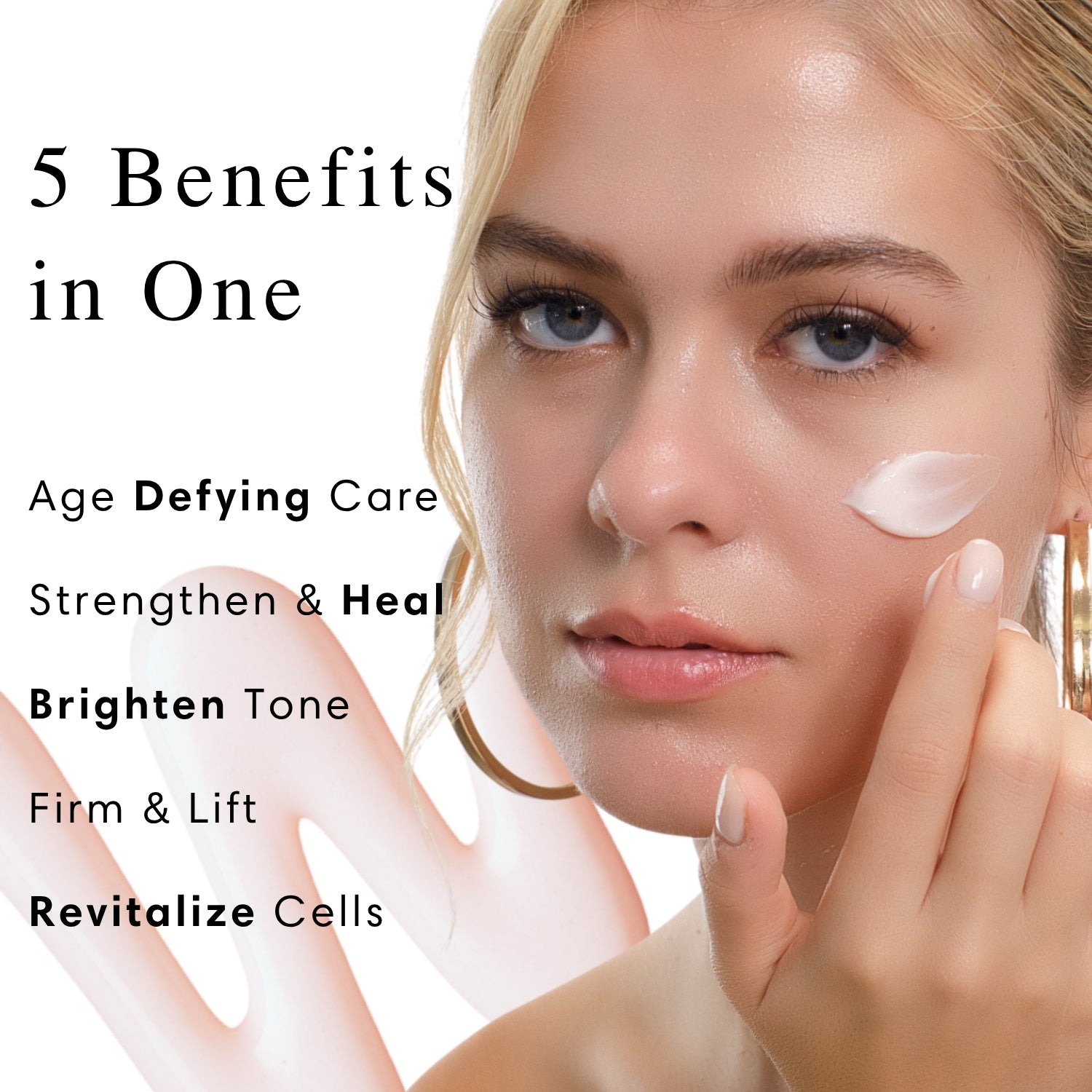 Brighca Melting Collagen 5 in 1 Revival cream for age defying, strengthening, healing, brightening, firming and revitalizing and repairing