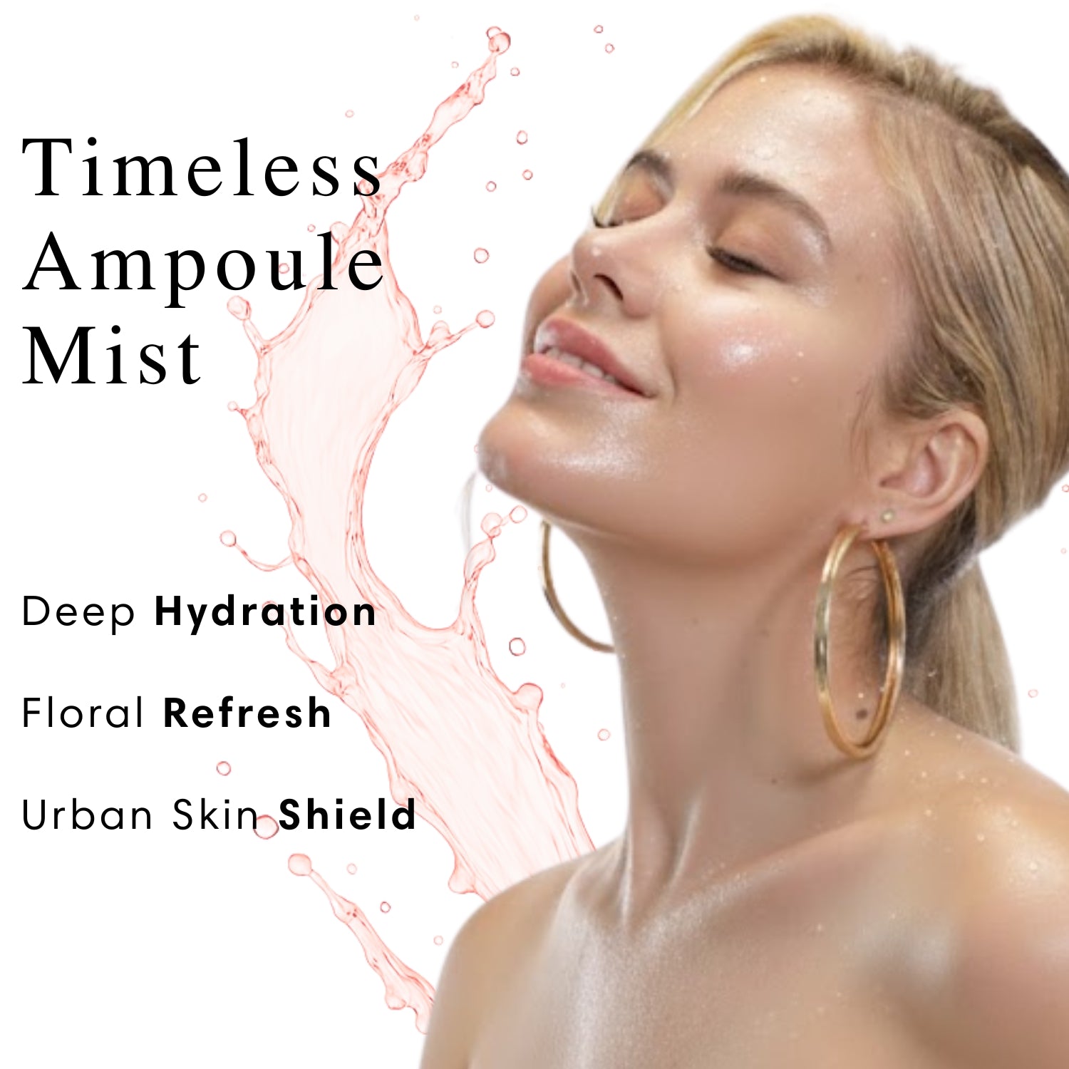 Brighca Melting 90% collagen essence mist to hydrate, soothe, renew skin cells protect skin barrier, eliminate signs of aging and boost collagen production