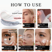 Brighca Melting Collagen Film easy step by step on how to use