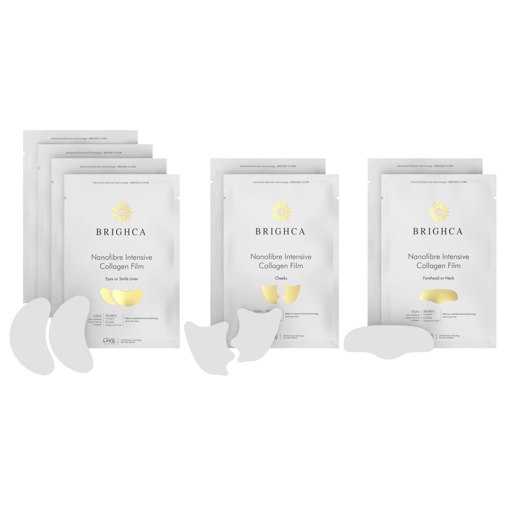 Melting Collagen Film by Bright for Anti Aging Lifting, Hydrating and Restore