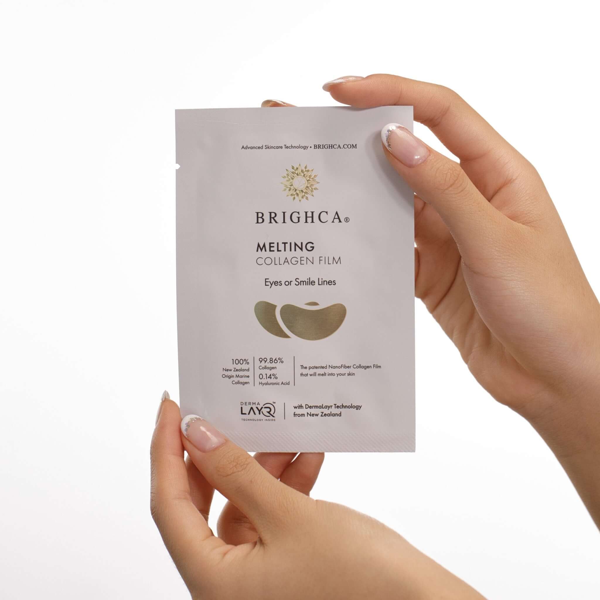 Melting Collagen Film for Eyes and Smile Lines