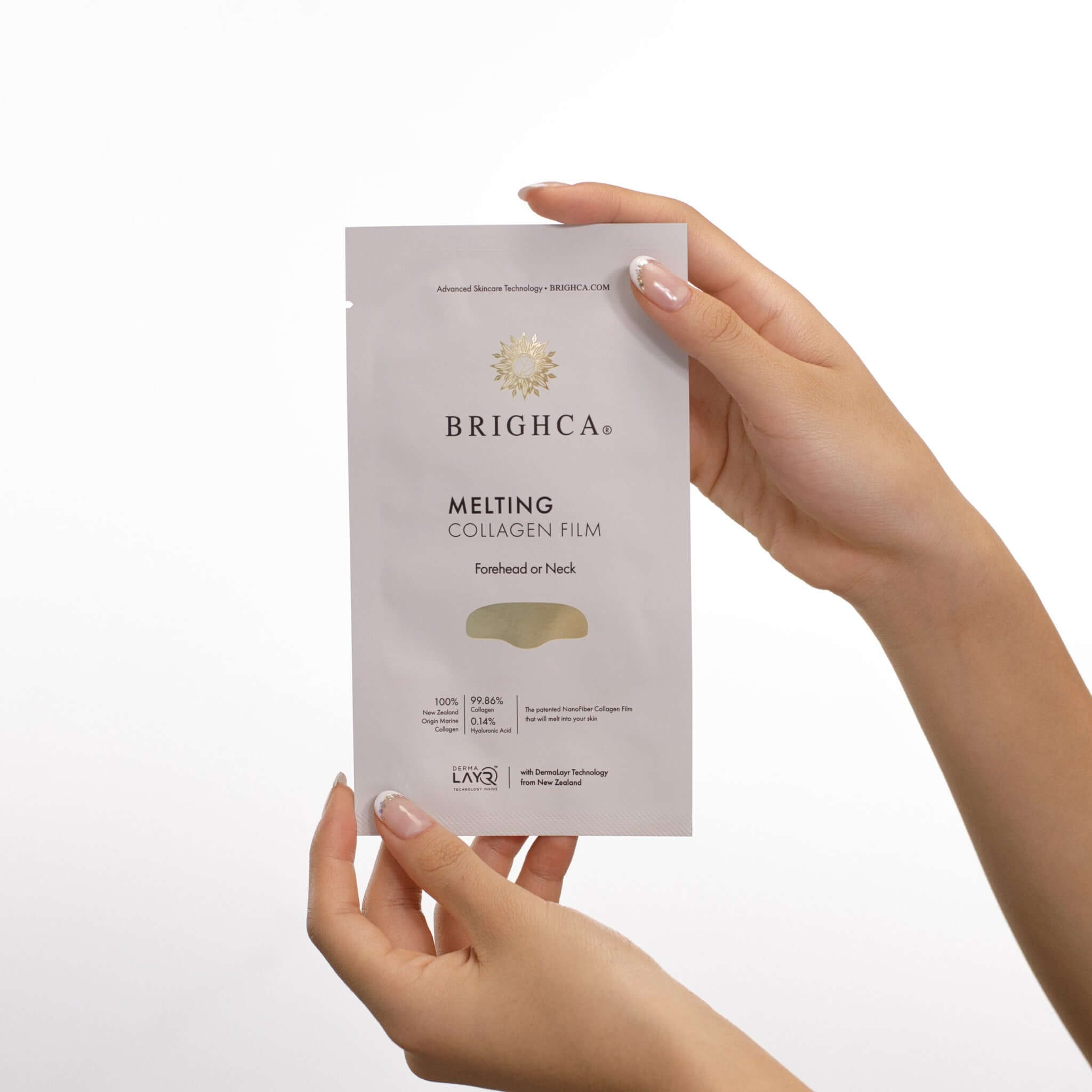 Melting Collagen Film for Forehead or Neck